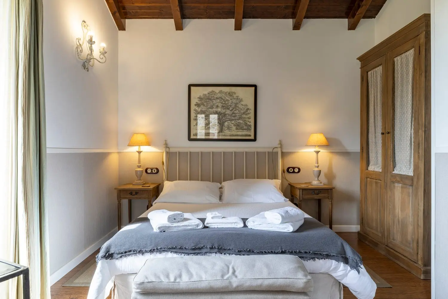 Habitación del Hotel Rústico Lugar do Cotariño